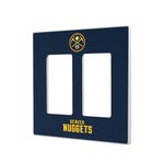 Denver Nuggets Solid Hidden-Screw Light Switch Plate