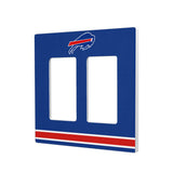 Buffalo Bills Stripe Hidden-Screw Light Switch Plate-3