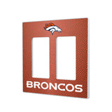 Denver Broncos Football Hidden-Screw Light Switch Plate