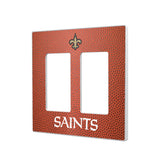 New Orleans Saints Football Hidden-Screw Light Switch Plate