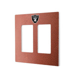 Las Vegas Raiders Football Hidden-Screw Light Switch Plate-3