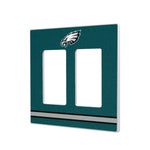 Philadelphia Eagles Stripe Hidden-Screw Light Switch Plate