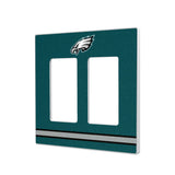 Philadelphia Eagles Stripe Hidden-Screw Light Switch Plate
