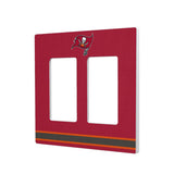 Tampa Bay Buccaneers Stripe Hidden-Screw Light Switch Plate-3