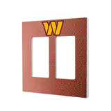 Washington Commanders Football Hidden-Screw Light Switch Plate-3