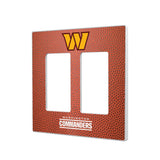 Washington Commanders Football Hidden-Screw Light Switch Plate