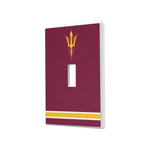 Arizona State University Sun Devils Stripe Hidden-Screw Light Switch Plate