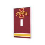 Iowa State Cyclones Stripe Hidden-Screw Light Switch Plate-0