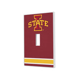 Iowa State Cyclones Stripe Hidden-Screw Light Switch Plate-0