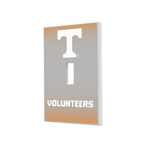 University of Tennessee Volunteers Linen Hidden-Screw Light Switch Plate