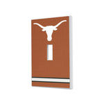 University of Texas Longhorns Stripe Hidden-Screw Light Switch Plate