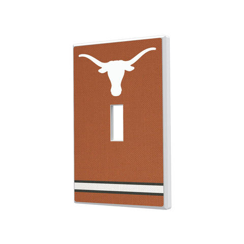 University of Texas Longhorns Stripe Hidden-Screw Light Switch Plate