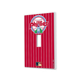 Philadelphia Phillies 1984-1991 - Cooperstown Collection Pinstripe Hidden-Screw Light Switch Plate