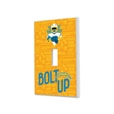 Los Angeles Chargers 2024 Illustrated Limited Edition Hidden-Screw Light Switch Plate