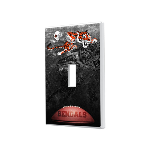 Cincinnati Bengals Historic Collection Legendary Hidden-Screw Light Switch Plate