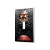 Cleveland Browns Historic Collection Legendary Hidden-Screw Light Switch Plate