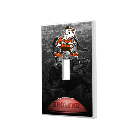 Cleveland Browns Historic Collection Legendary Hidden-Screw Light Switch Plate
