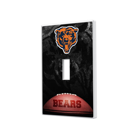 Chicago Bears 1946 Historic Collection Legendary Hidden-Screw Light Switch Plate-0