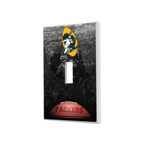 Green Bay Packers Historic Collection Legendary Hidden-Screw Light Switch Plate