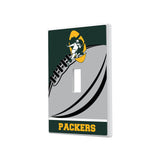 Green Bay Packers Historic Collection Passtime Hidden-Screw Light Switch Plate