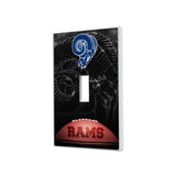 Los Angeles Rams Legendary Hidden-Screw Light Switch Plate-0