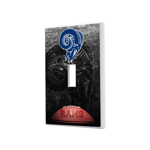 Los Angeles Rams Historic Collection Legendary Hidden-Screw Light Switch Plate