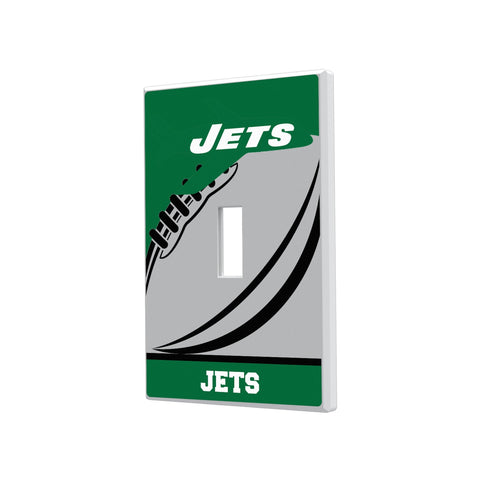 New York Jets 1963 Historic Collection Passtime Hidden-Screw Light Switch Plate
