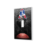 New England Patriots Historic Collection Legendary Hidden-Screw Light Switch Plate