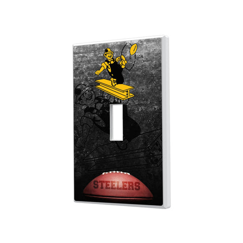 Pittsburgh Steelers 1961 Historic Collection Legendary Hidden-Screw Light Switch Plate