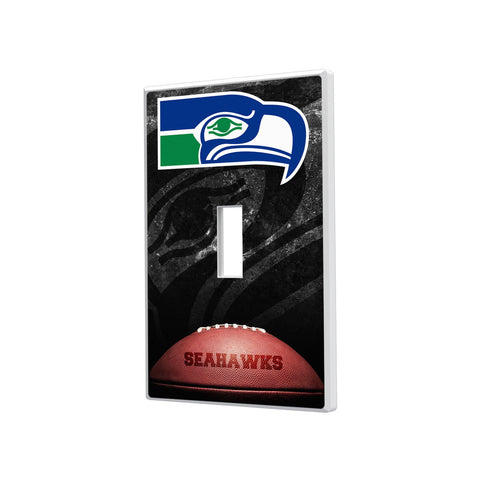 Seattle Seahawks Legendary Hidden-Screw Light Switch Plate-0