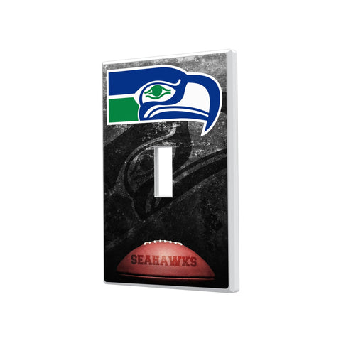 Seattle Seahawks Historic Collection Legendary Hidden-Screw Light Switch Plate