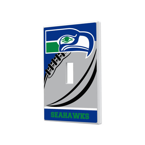 Seattle Seahawks Historic Collection Passtime Hidden-Screw Light Switch Plate