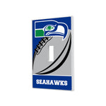 Seattle Seahawks Passtime Hidden-Screw Light Switch Plate-0