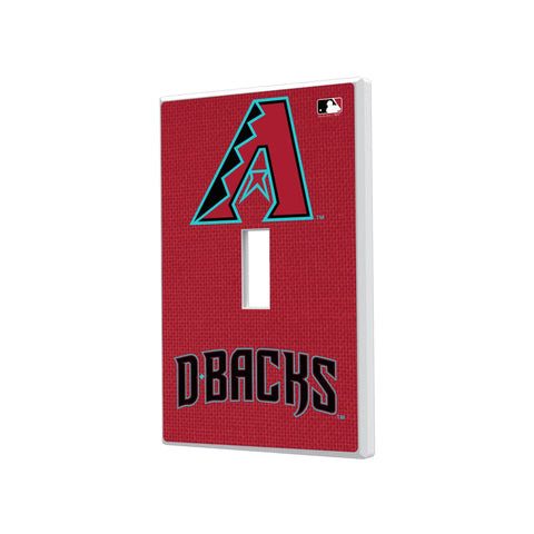 Arizona Diamondbacks Solid Hidden-Screw Light Switch Plate