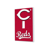 Cincinnati Reds Solid Hidden-Screw Light Switch Plate