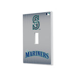 Seattle Mariners Linen Hidden-Screw Light Switch Plate