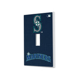 Seattle Mariners Solid Hidden-Screw Light Switch Plate
