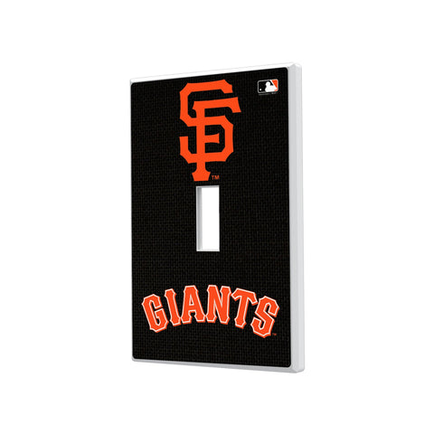 San Francisco Giants Solid Hidden-Screw Light Switch Plate