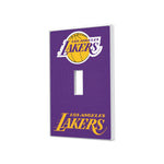 Los Angeles Lakers Solid Hidden-Screw Light Switch Plate-0