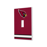 Arizona Cardinals Stripe Hidden-Screw Light Switch Plate-0