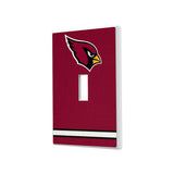 Arizona Cardinals Stripe Hidden-Screw Light Switch Plate