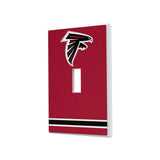 Atlanta Falcons Stripe Hidden-Screw Light Switch Plate