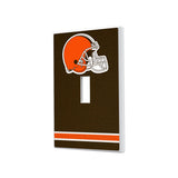 Cleveland Browns Stripe Hidden-Screw Light Switch Plate