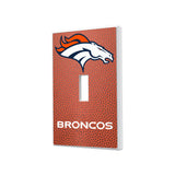 Denver Broncos Football Hidden-Screw Light Switch Plate