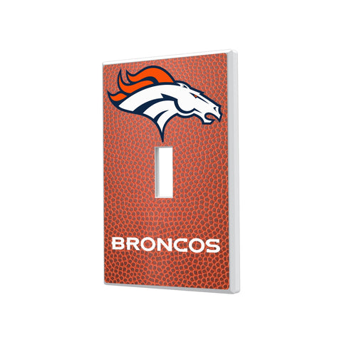 Denver Broncos Football Hidden-Screw Light Switch Plate