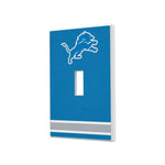 Detroit Lions Stripe Hidden-Screw Light Switch Plate-0