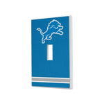 Detroit Lions Stripe Hidden-Screw Light Switch Plate