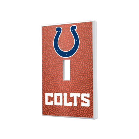 Indianapolis Colts Football Hidden-Screw Light Switch Plate