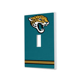 Jacksonville Jaguars Stripe Hidden-Screw Light Switch Plate