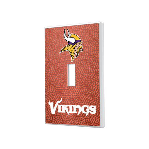 Minnesota Vikings Football Hidden-Screw Light Switch Plate